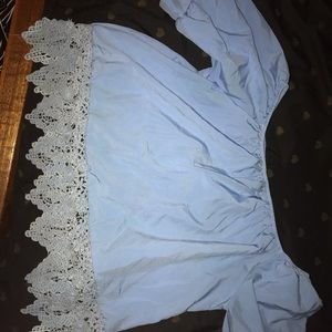 off the shoulder top